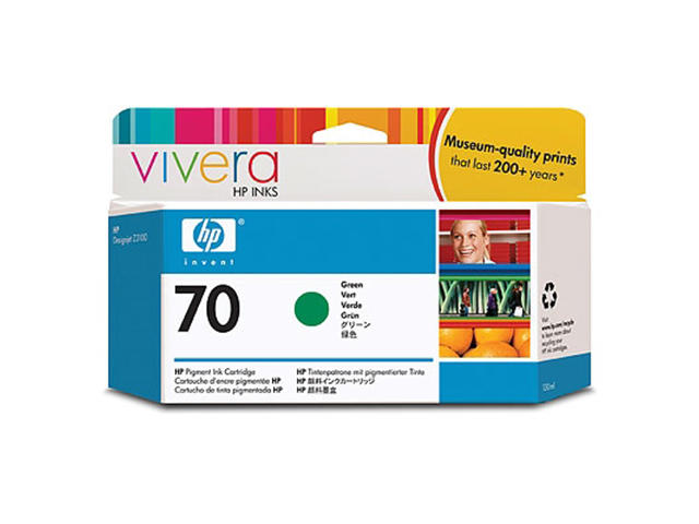 Консумативи HP 70 Standard 1-Pack Original Ink Cartridge Green