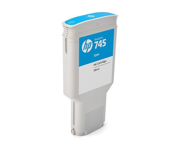 Консумативи HP 745 Standard 1-Pack Original Ink Cartridge Cyan