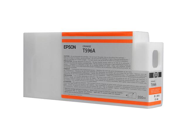 Консумативи Оригинален Epson T596 Ink Cartridge Orange 350 ml