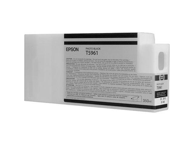 Консумативи Оригинален Epson T596 Ink Cartridge Photo Black 350 ml