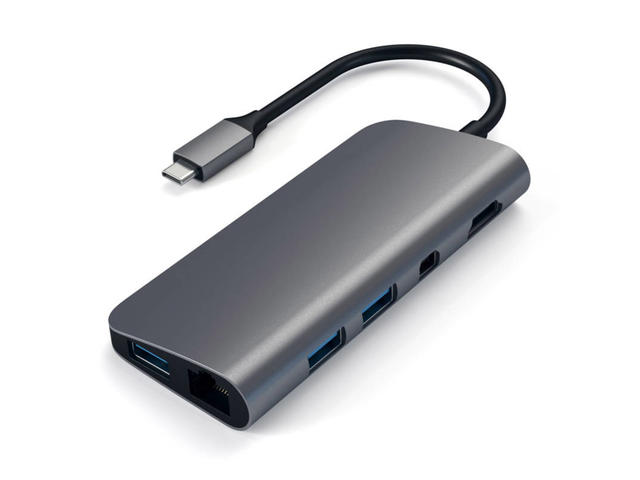 Кабели и Адаптери Satechi USB-C Multimedia Adapter