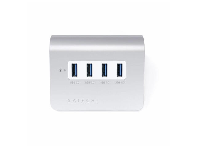 Кабели и Адаптери Satechi 4-Port Aluminium Hub V2