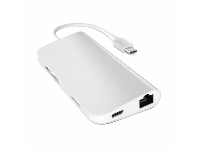 Кабели и Адаптери Satechi USB-C Aluminum Multiport Adapter