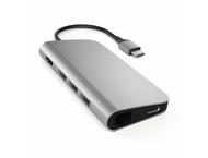 Кабели и Адаптери Satechi USB-C Aluminum Multiport Adapter  