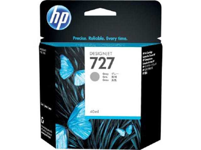 Консумативи Оригинален HHP 727 300-ml Gray DesignJet Ink Cartridge