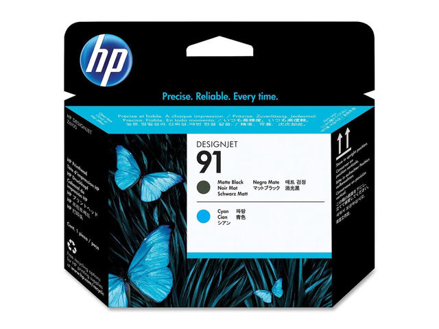 Консумативи HP 91 Matte Black and Cyan Printhead