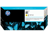 Консумативи HP 81 Yellow Dye Printhead and Printhead Cleaner