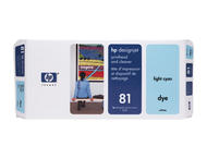 Консумативи HP 81 Light Cyan Dye Printhead and Printhead Cleaner