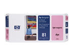Консумативи HP 81 Light Magenta Dye Printhead and Printhead Cleaner
