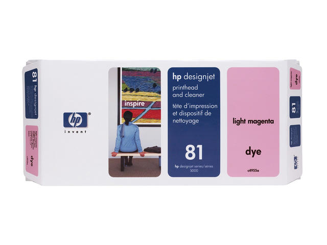 Консумативи HP 81 Light Magenta Dye Printhead and Printhead Cleaner