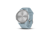 Смарт часовници Garmin vivomove HR Sport, сребрист с Seafoam каишка