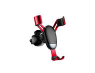 Стойки за мобилни устройства Baseus Mini Gravity Car Vent Mount, в червено