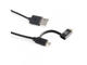 Кабели и Адаптери Tucano 2-in-1 Lightning and MicroUSB Cable
