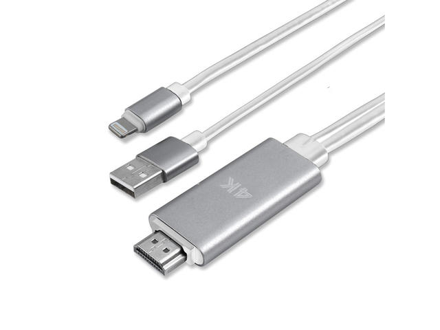 Кабели и Адаптери 4smarts Lightning to HDMI Cable (Charging Function)