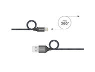Кабели и Адаптери TeckNet P6010 Apple MFi Certified Lightning to USB Cable 10cm. 