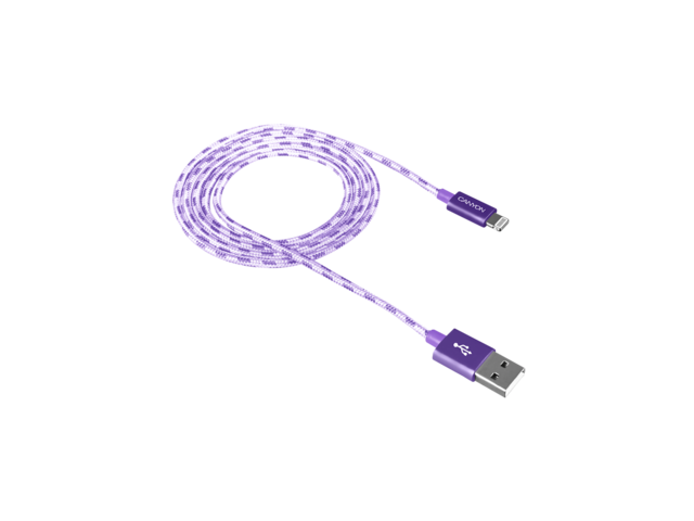 Кабели и Адаптери CANYON Lightning USB Cable for Apple