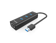 Кабели и Адаптери TeckNet HU043 USB 3.0 HUB Ethernet Network Adapter