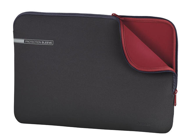 Чанти за Лаптопи Hama "Neoprene" 11.6", в сиво и червено