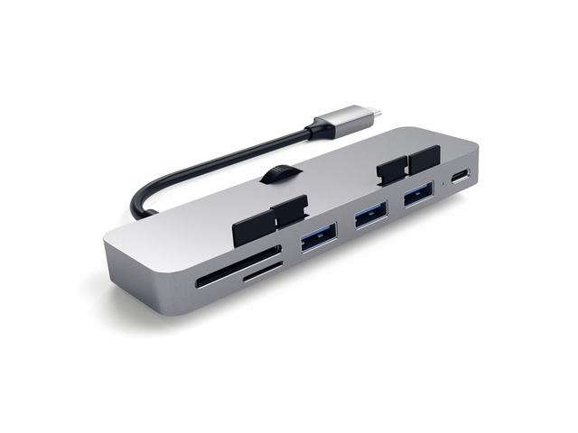 Кабели и Адаптери Satechi Aluminium USB-C Clamp Hub