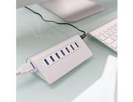 Кабели и Адаптери Satechi 7-Port Aluminium Hub