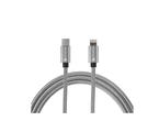 Кабели и Адаптери 4smarts USB Type-C to Lightning Cable 1m, сив