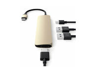 Кабели и Адаптери Satechi USB-C Multiport Adapter, в златисто