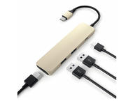 Кабели и Адаптери Satechi USB-C Multiport Adapter, в златисто