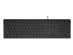Клавиатури Dell KB216 Wired Multimedia Keyboard English Black