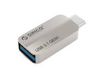 Кабели и Адаптери Orico Adpater OTG USB 3.1 Type C to Type A/F, Metal - CTA2-SV