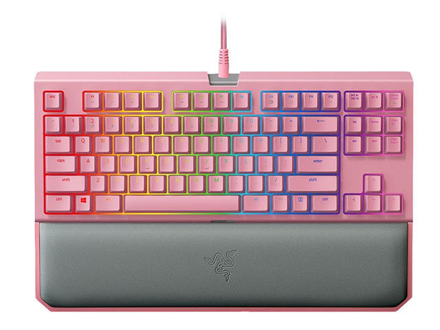 Клавиатури Razer BlackWidow Tournament Edition Chroma V2 Quartz Pink