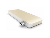 Кабели и Адаптери Satechi USB-C Pass Through USB Hub, gold