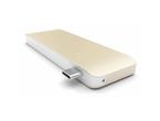 Кабели и Адаптери Satechi USB-C Pass Through USB Hub, gold