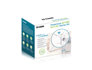 Мрежово оборудване D-link PowerLine AV1000 WiFi AC стартиращ комплект DHP‑W611AV