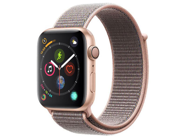 Смарт часовници Apple Watch Series 4 44mm Pink Sand Sport Loop