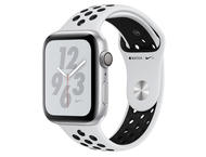 Смарт часовници Apple Watch Nike+ S4 44mm Silver Aluminium Case with Platinum/Black Nike Sport Band