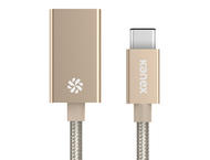 Кабели и Адаптери Kanex Premium USB-C to USB-A 3.0 Adapter, златист