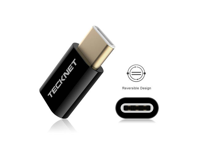 Кабели и Адаптери TeckNet TF001 USB-C Male to MicroUSB Female Adapter