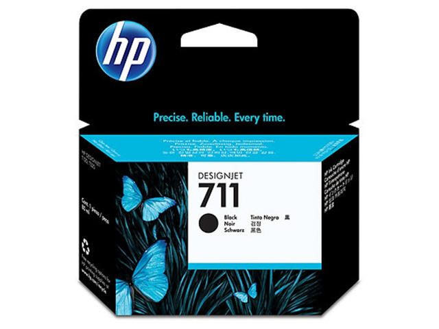 Консумативи Оригинален консуматив HP 711 80-ml Black Ink Cartridge