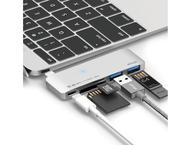 Кабели и Адаптери Elago Multi USB-C Hub, сребрист