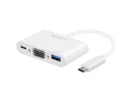 Кабели и Адаптери Macally USB-C to VGA Multiport Adapter