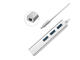 Кабели и Адаптери Devia Leopard USB-C Hub USB 3.0 with Ethernet Adapter