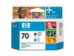 Консумативи Оригинален HP 70 Matte Black and Cyan Printhead