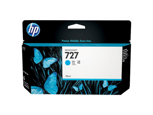 Консумативи Оригинален HP 727 130-ml Cyan Ink Cartridge