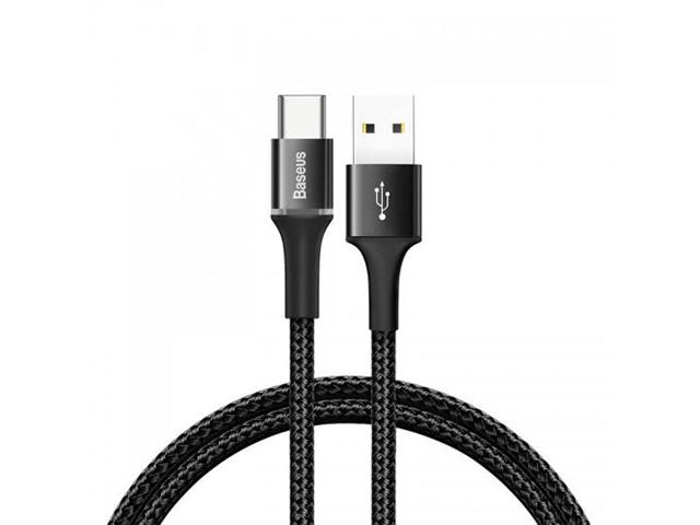 Кабели и Адаптери Baseus Halo USB-C Cable, черен (200см)