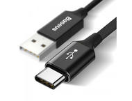 Кабели и Адаптери Baseus Artistic Striped USB-C Cable, черен