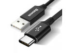 Кабели и Адаптери Baseus Artistic Striped USB-C Cable, черен