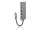 Кабели и Адаптери 4smarts USB-C Super smart 7in1 4K hub