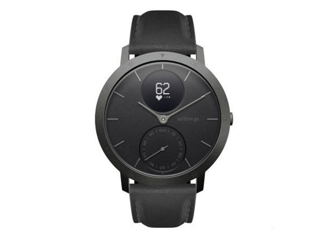Смарт часовници Withings Steel HR (40mm) Limited Edition, сиво-черен