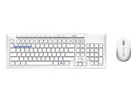 Клавиатури Rapoo 8200M + мишка, в бяло