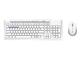 Клавиатури Rapoo 8200M + мишка, в бяло